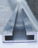 Aluminium Bottom Rail for Weather Seal 5m